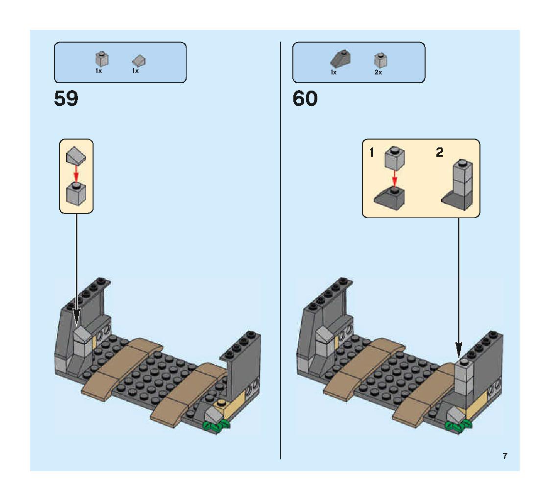 空飛ぶフォード・アングリア 75953 レゴの商品情報 レゴの説明書・組立方法 7 page