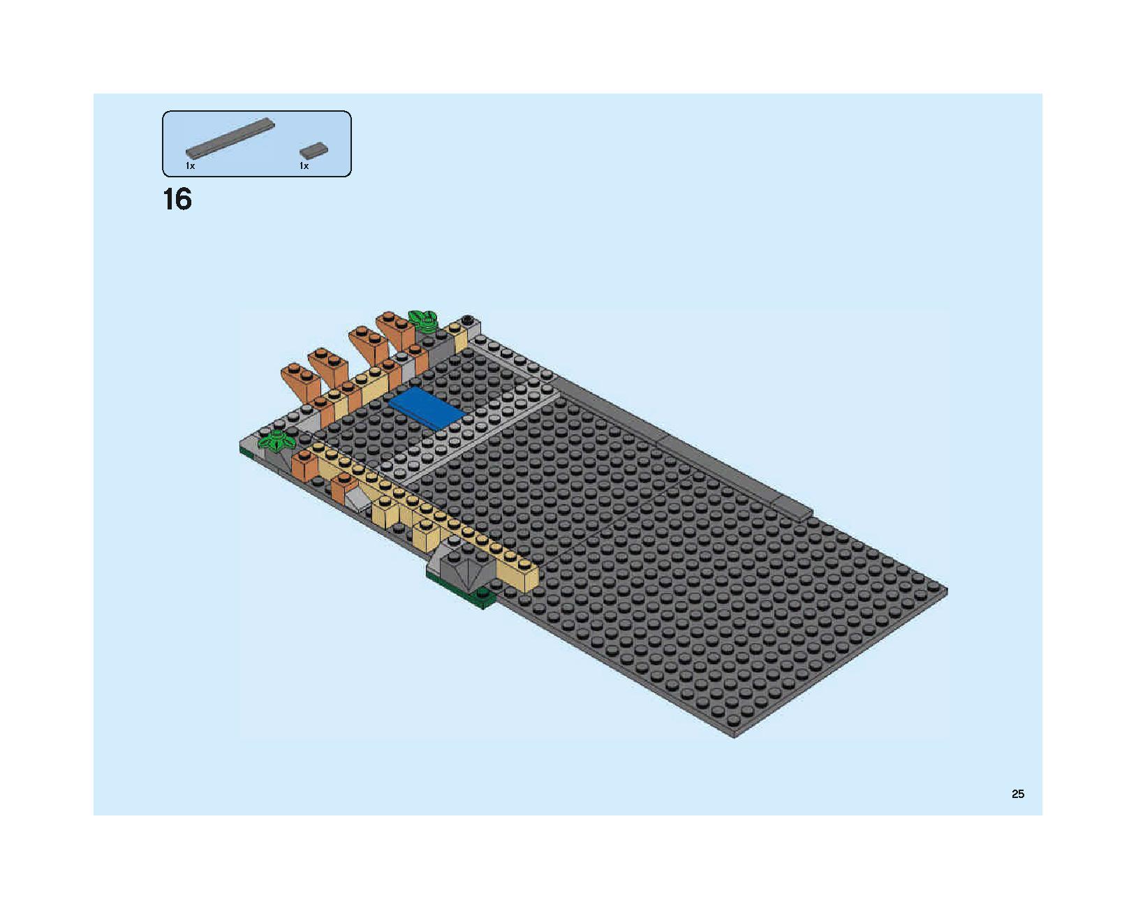 ホグワーツの大広間 75954 レゴの商品情報 レゴの説明書・組立方法 25 page