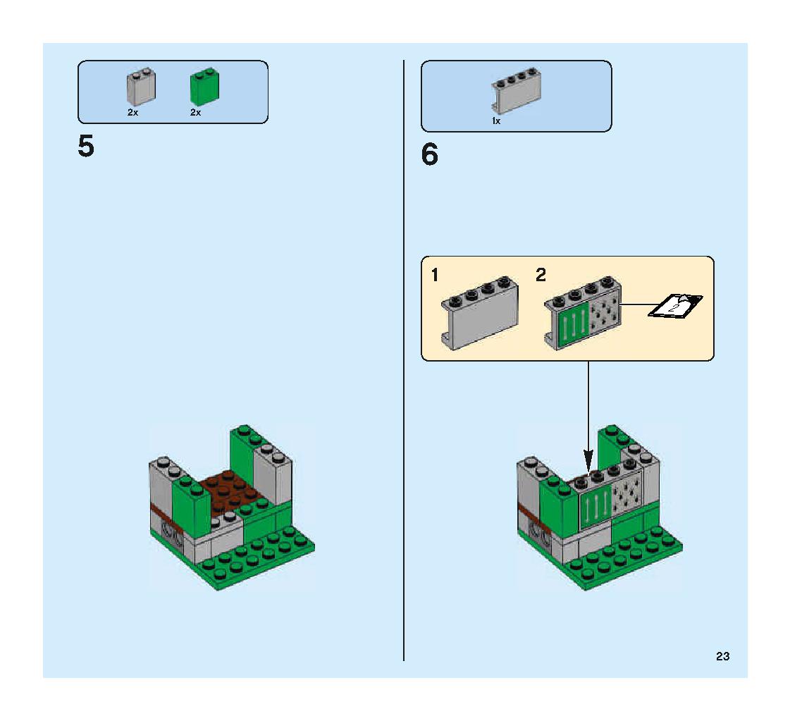 해리포터 퀴디치™ 시합 75956 레고 세트 제품정보 레고 조립설명서 23 page