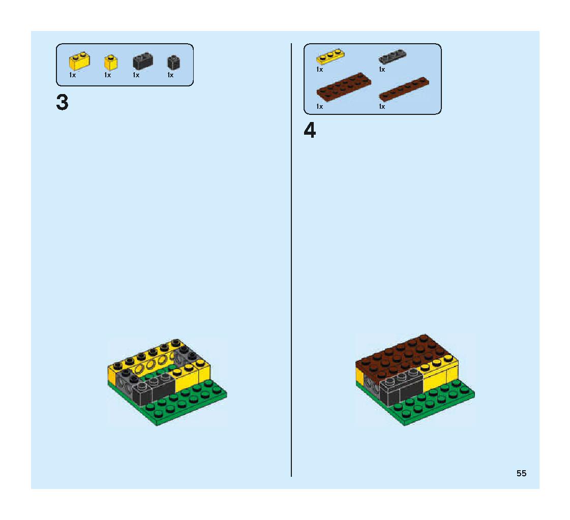 クィディッチ 対決 75956 レゴの商品情報 レゴの説明書・組立方法 55 page