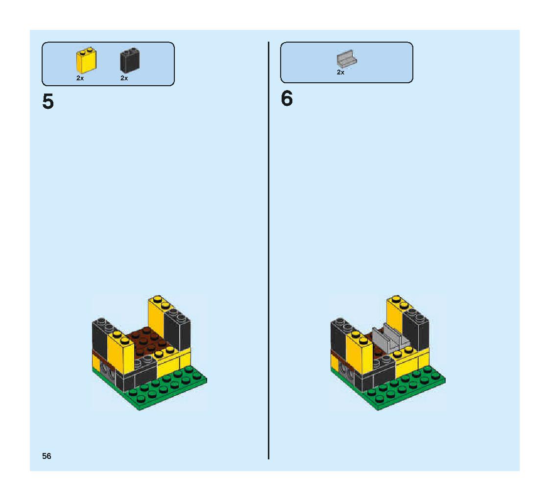 クィディッチ 対決 75956 レゴの商品情報 レゴの説明書・組立方法 56 page