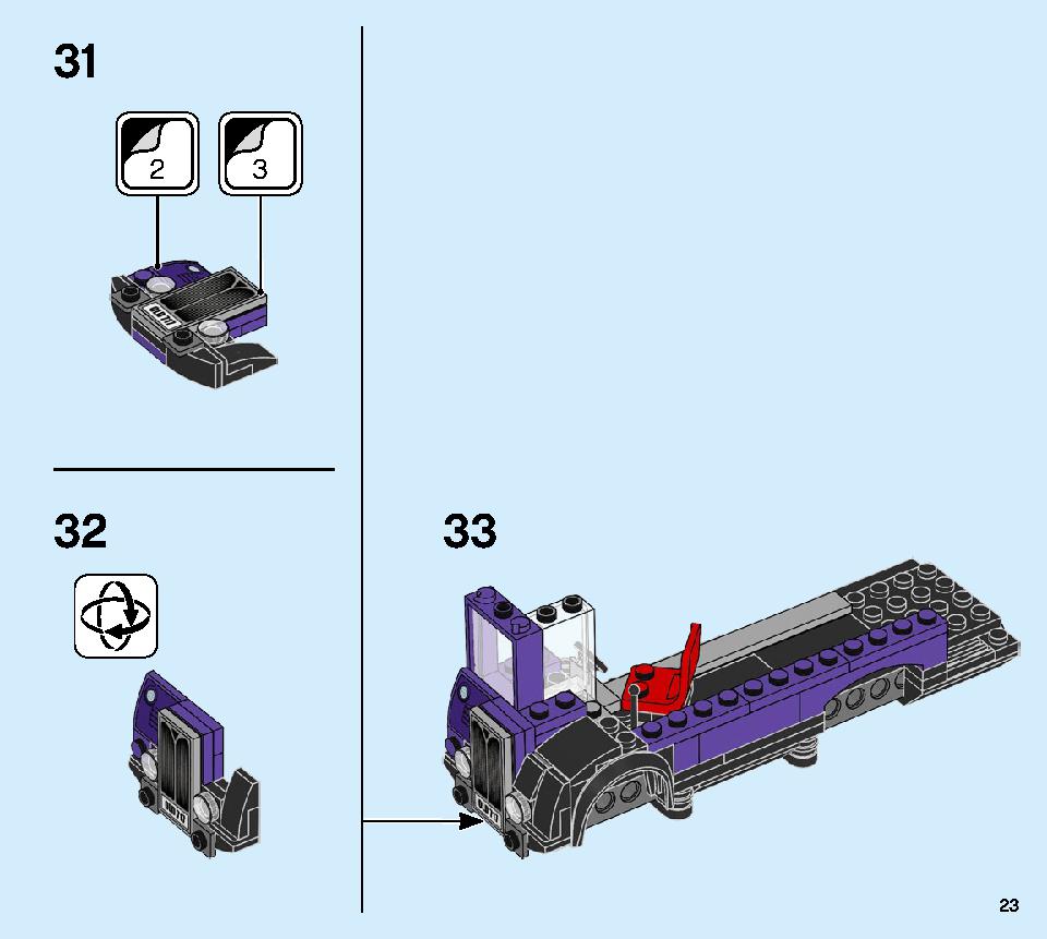 The Knight Bus 75957 LEGO information LEGO instructions 23 page