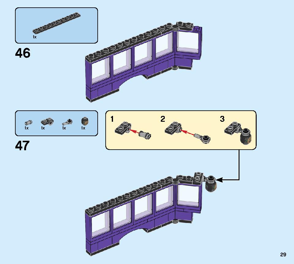 The Knight Bus 75957 LEGO information LEGO instructions 29 page