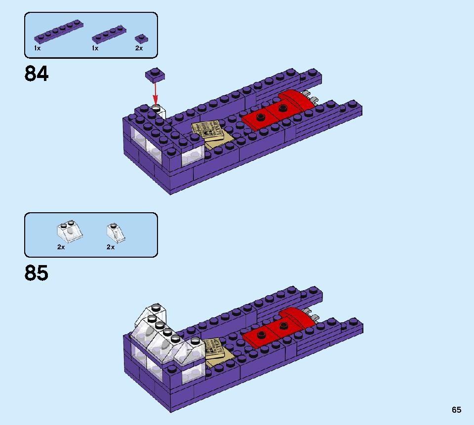 The Knight Bus 75957 LEGO information LEGO instructions 65 page