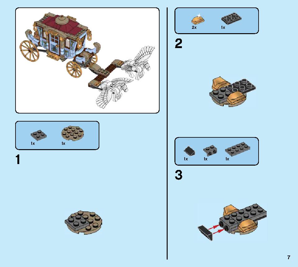 Beauxbatons' Carriage: Arrival at Hogwarts 75958 LEGO information LEGO instructions 7 page