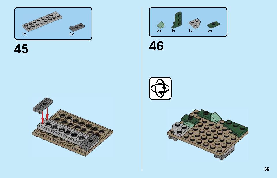 The Rise of Voldemort 75965 LEGO information LEGO instructions 39 page