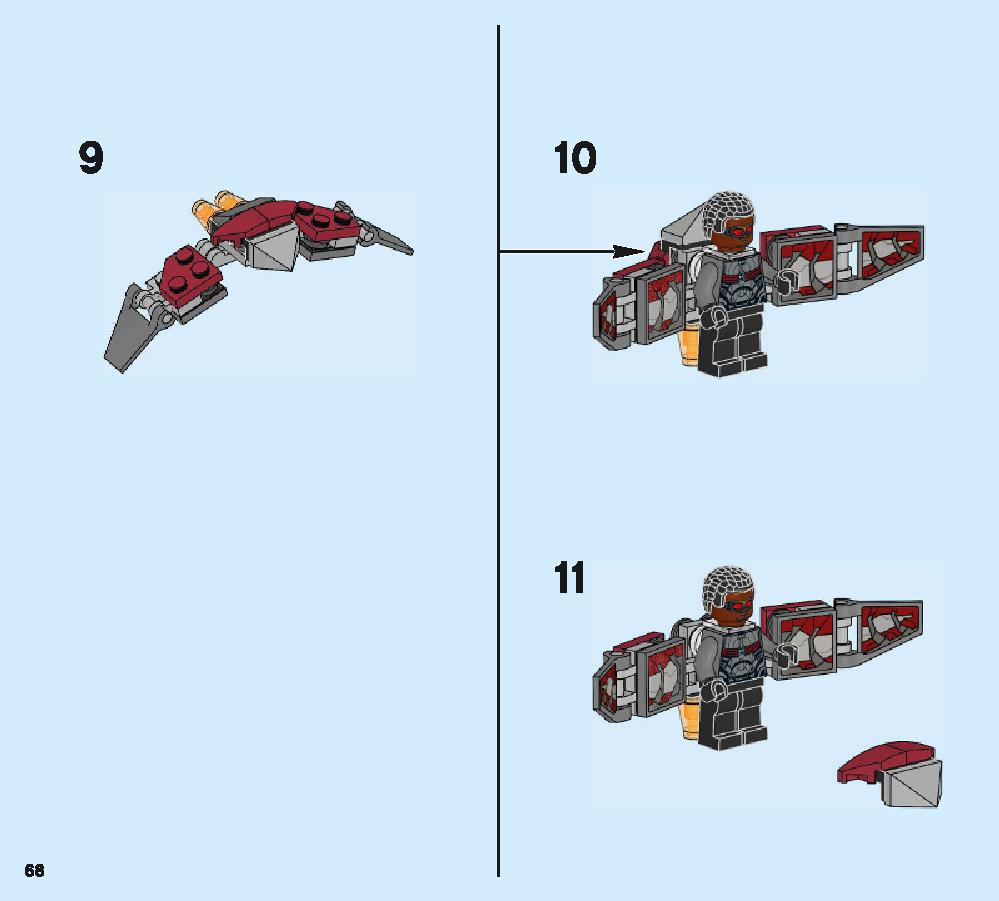 The Hulkbuster Smash-Up 76104 LEGO information LEGO instructions 68 page