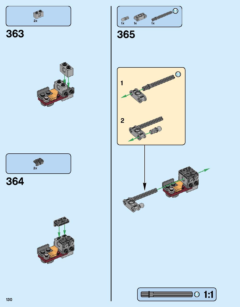 ハルクバスター：ウルトロン・エディション 76105 レゴの商品情報 レゴの説明書・組立方法 130 page