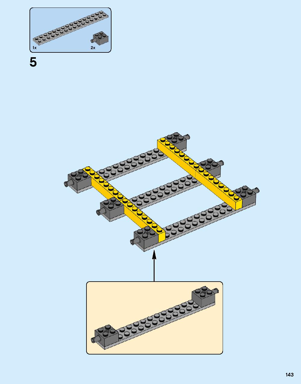 어벤져스 헐크버스터: 울트론 에디션 76105 레고 세트 제품정보 레고 조립설명서 143 page