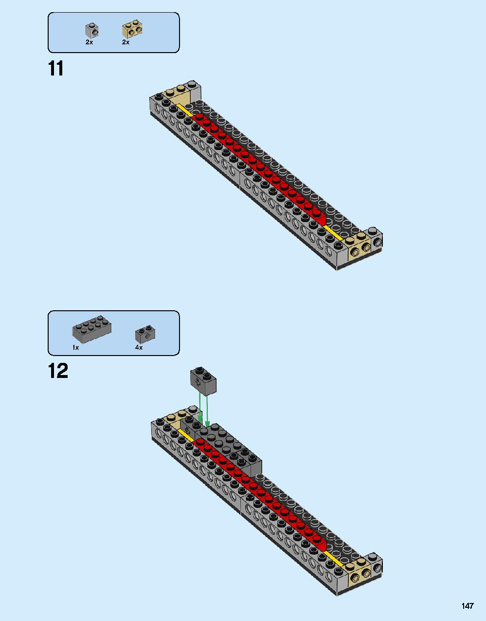 ハルクバスター：ウルトロン・エディション 76105 レゴの商品情報 レゴの説明書・組立方法 147 page