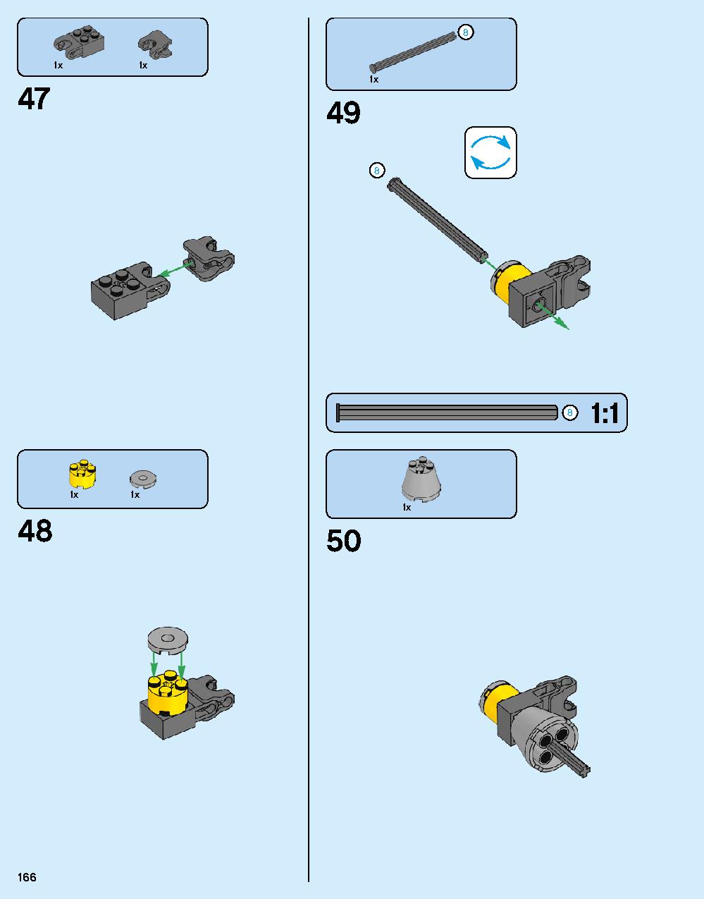 ハルクバスター：ウルトロン・エディション 76105 レゴの商品情報 レゴの説明書・組立方法 166 page