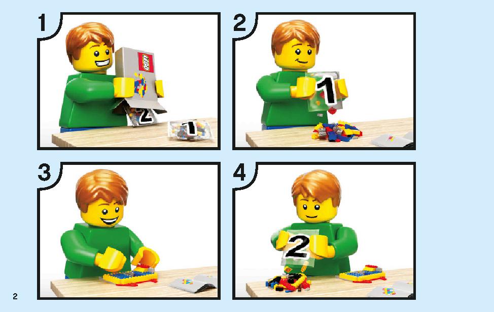Quantum Realm Explorers 76109 LEGO information LEGO instructions 2 page