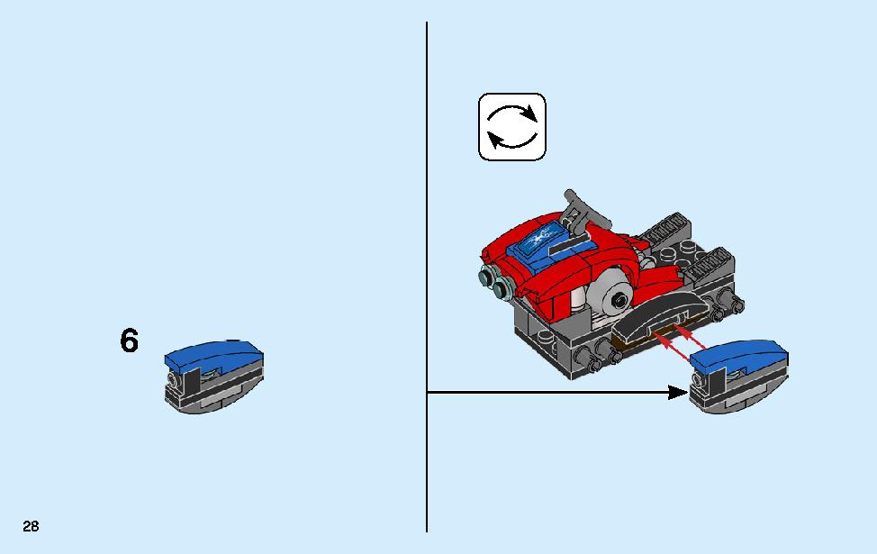 Spider-Man Bike Rescue 76113 LEGO information LEGO instructions 28 page