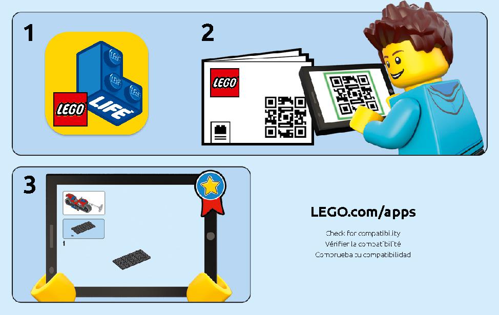 スパイダーマンのバイクレスキュー 76113 レゴの商品情報 レゴの説明書・組立方法 3 page