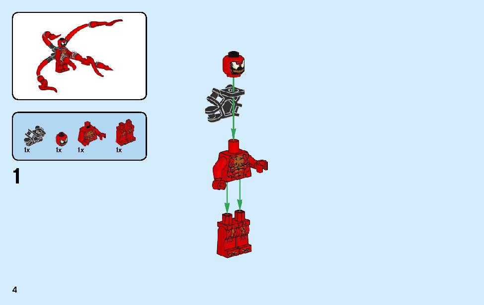 Spider-Man Bike Rescue 76113 LEGO information LEGO instructions 4 page