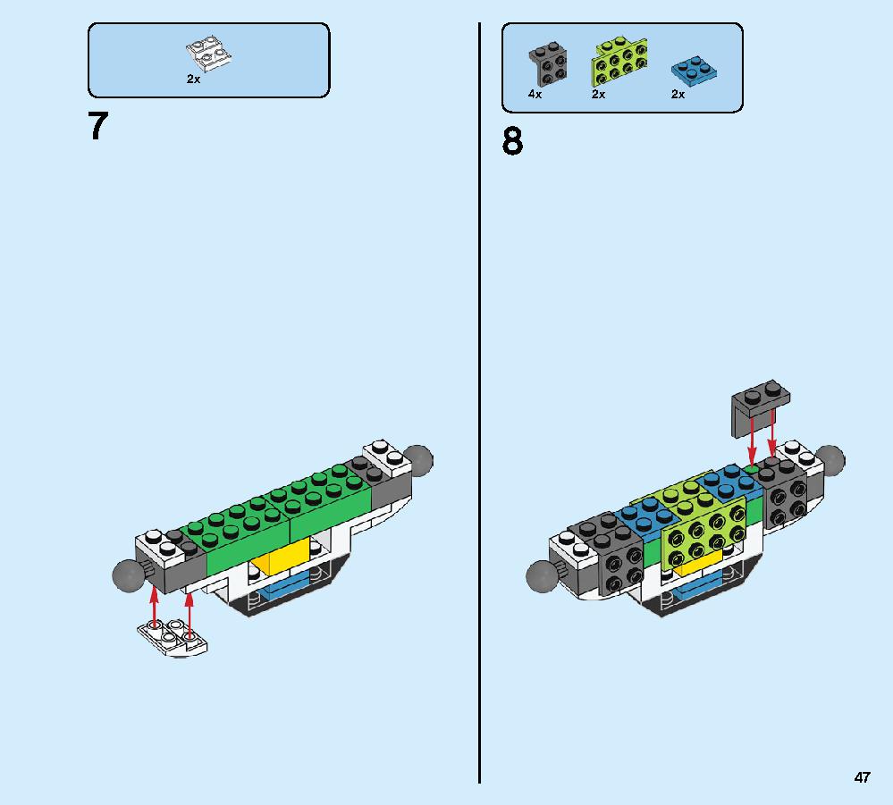Spider Mech vs. Venom 76115 LEGO information LEGO instructions 47 page