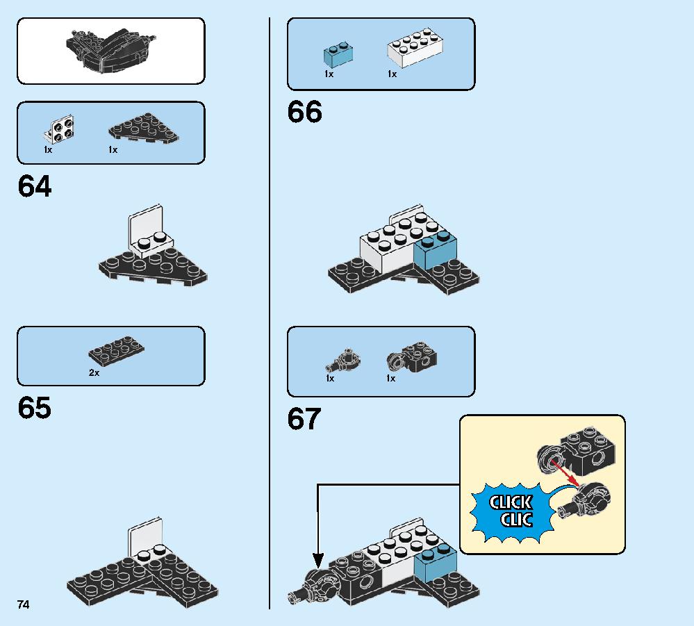 Spider Mech vs. Venom 76115 LEGO information LEGO instructions 74 page