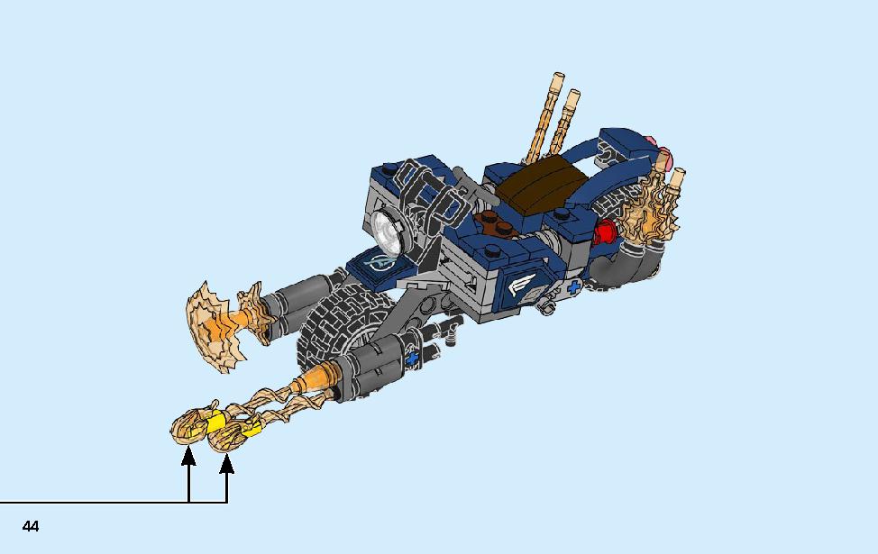 Captain America: Outriders Attack 76123 LEGO information LEGO instructions 44 page