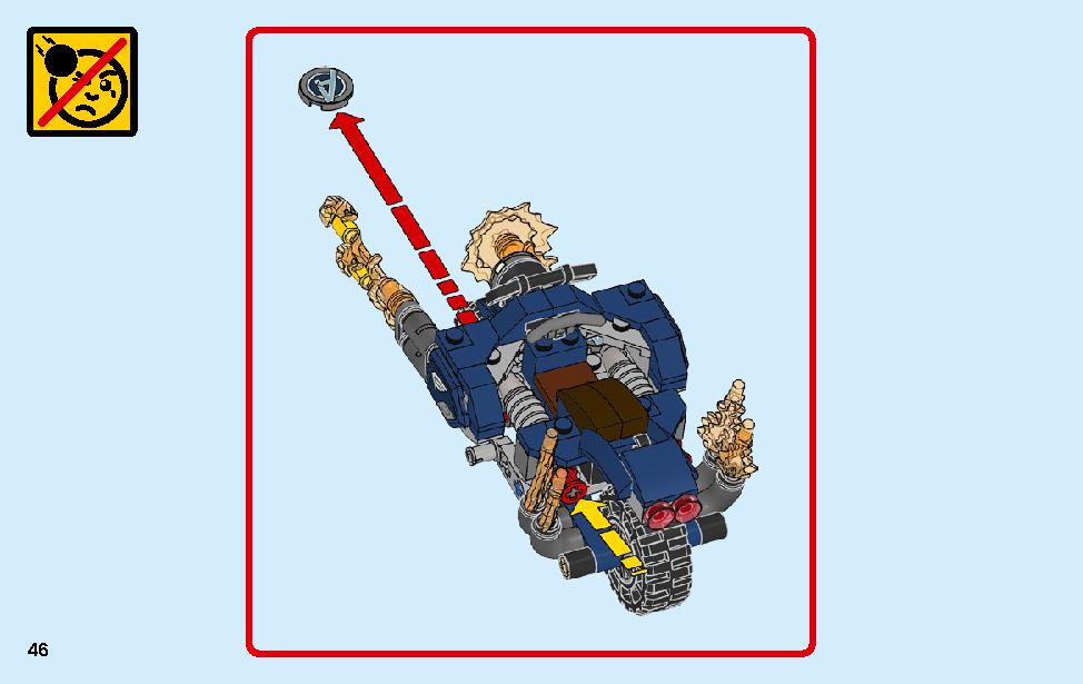Captain America: Outriders Attack 76123 LEGO information LEGO instructions 46 page