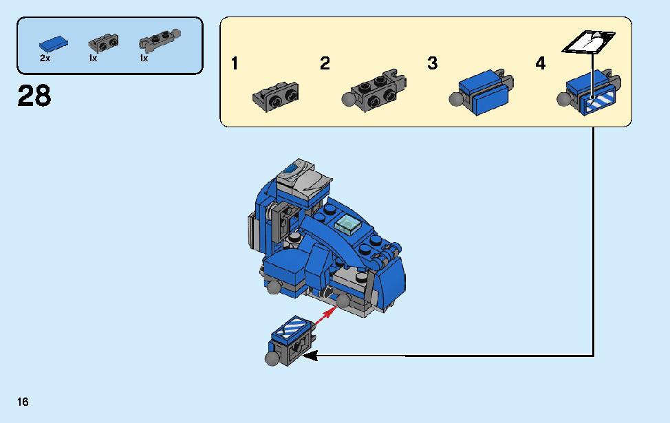 Iron Hall of Armour 76125 LEGO information LEGO instructions page / Brick Mecha