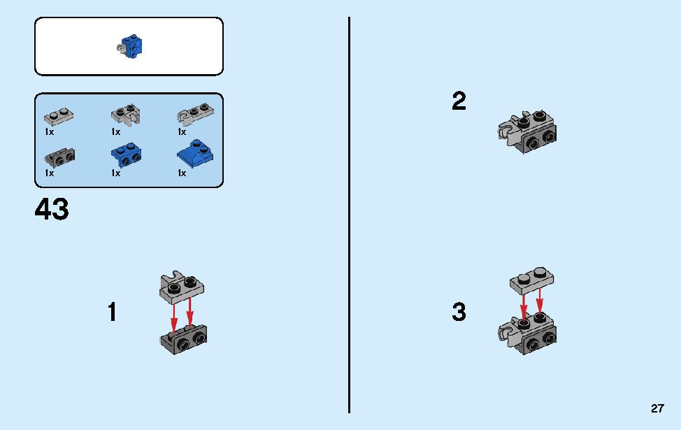 Iron Man Hall of Armour LEGO information LEGO instructions page / Mecha