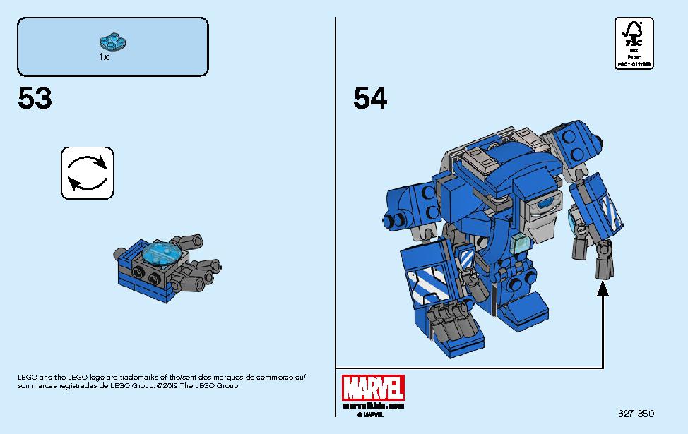 Iron Man Hall of Armour 76125 LEGO information LEGO instructions 32 page