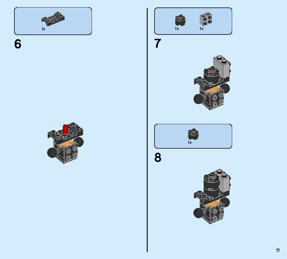 Molten Man Battle 76128 LEGO information LEGO instructions 11 page