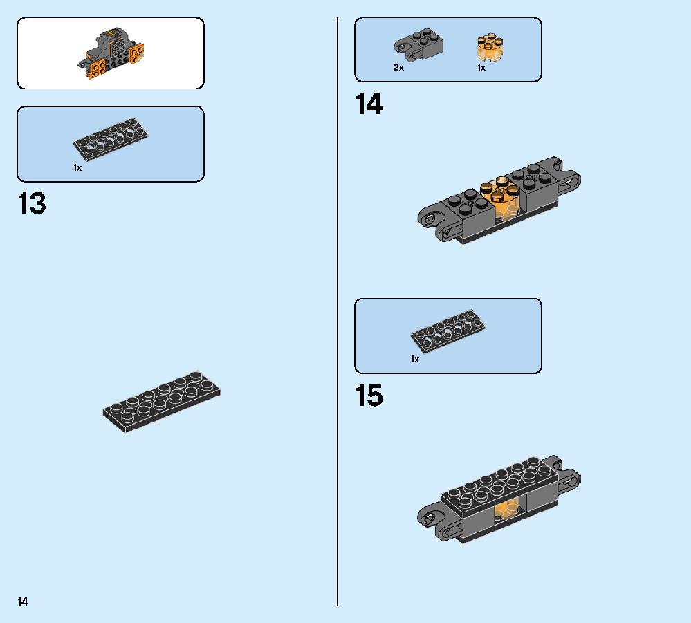 Molten Man Battle 76128 LEGO information LEGO instructions 14 page
