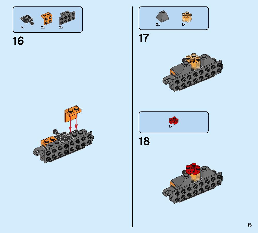 Molten Man Battle 76128 LEGO information LEGO instructions 15 page