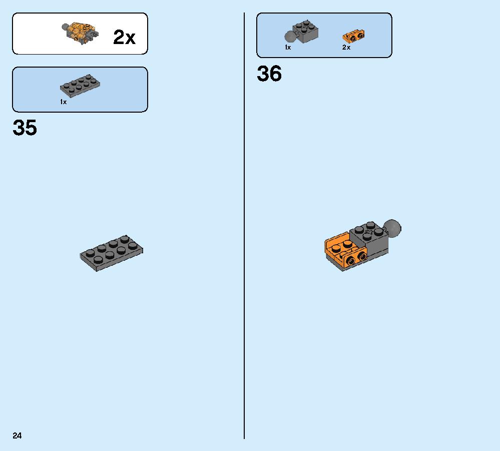 Molten Man Battle 76128 LEGO information LEGO instructions 24 page