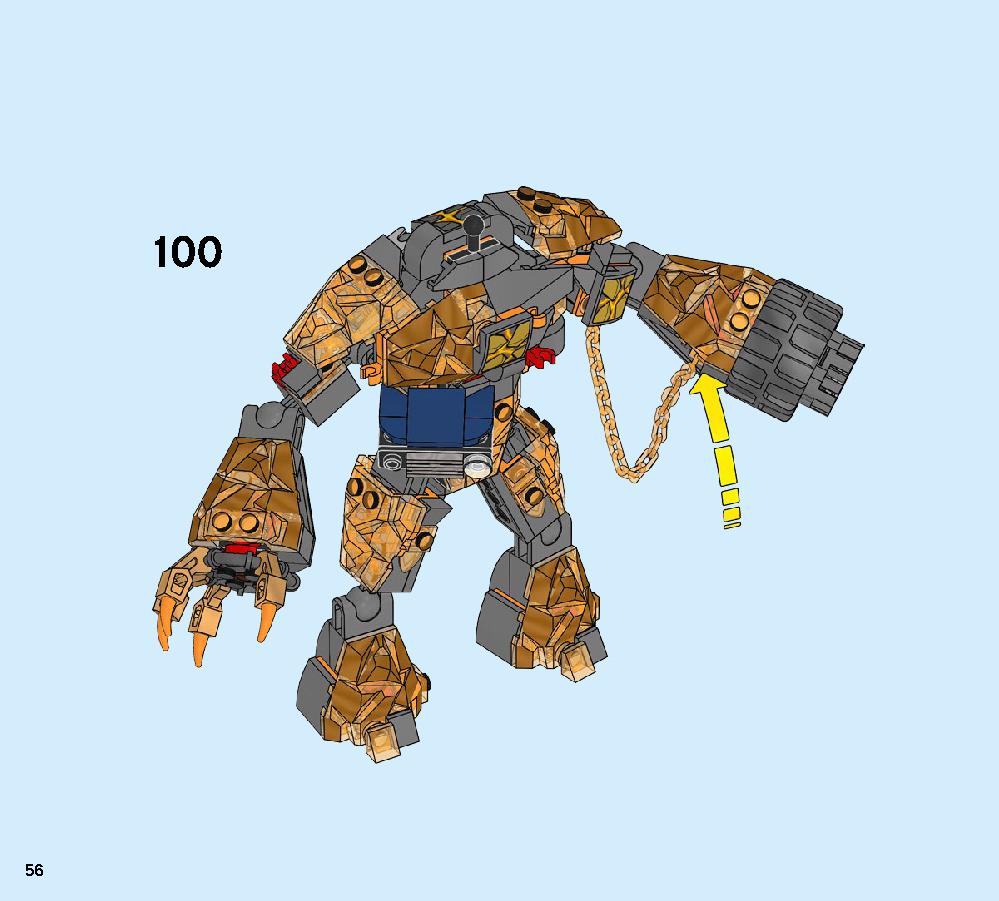 Molten Man Battle 76128 LEGO information LEGO instructions 56 page
