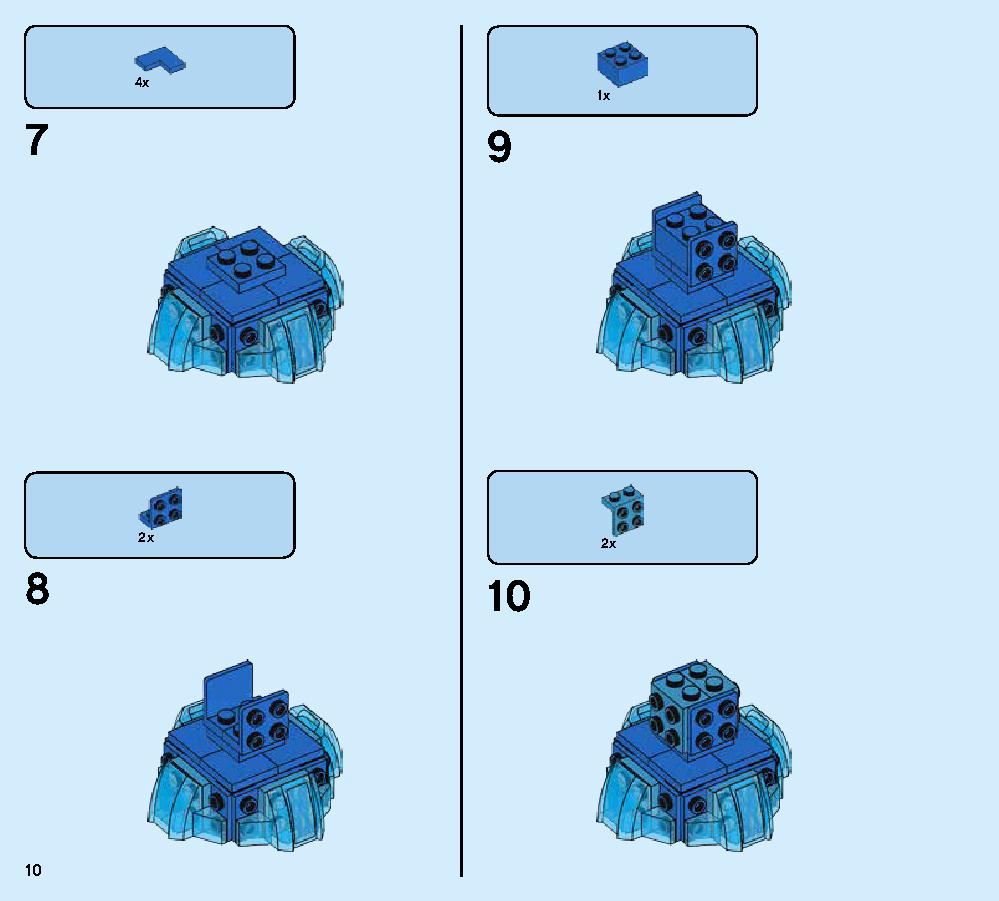 Hydro-Man Attack 76129 LEGO information LEGO instructions 10 page