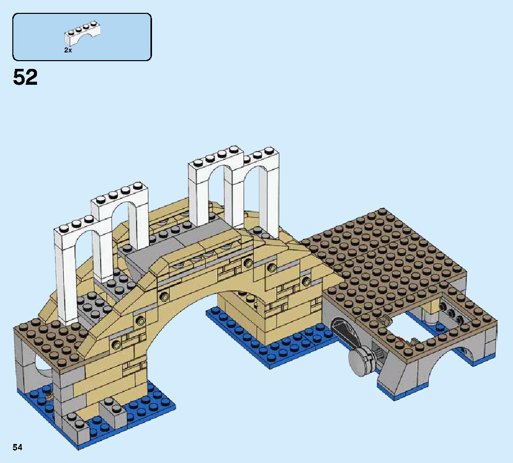 ハイドロマンの攻撃 76129 レゴの商品情報 レゴの説明書・組立方法 54 page