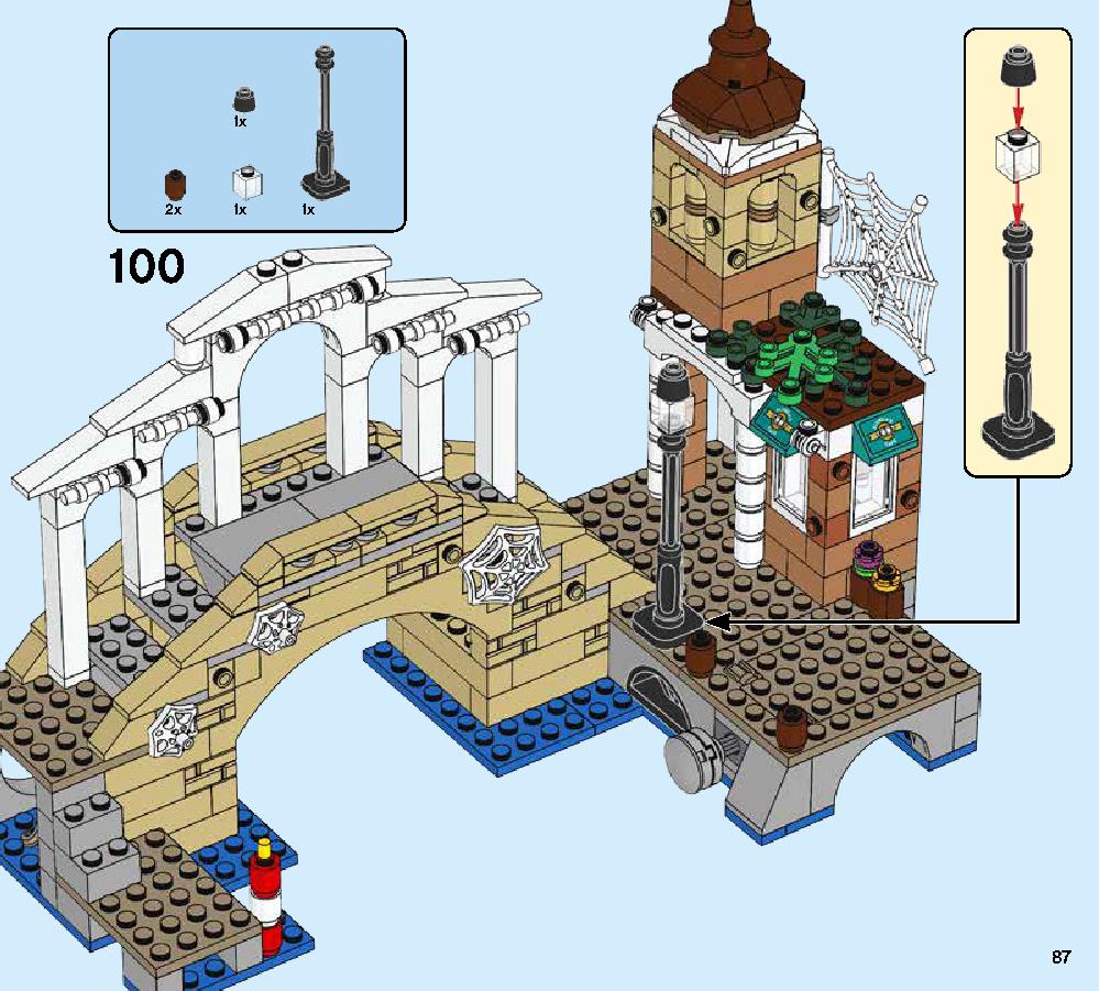 ハイドロマンの攻撃 76129 レゴの商品情報 レゴの説明書・組立方法 87 page