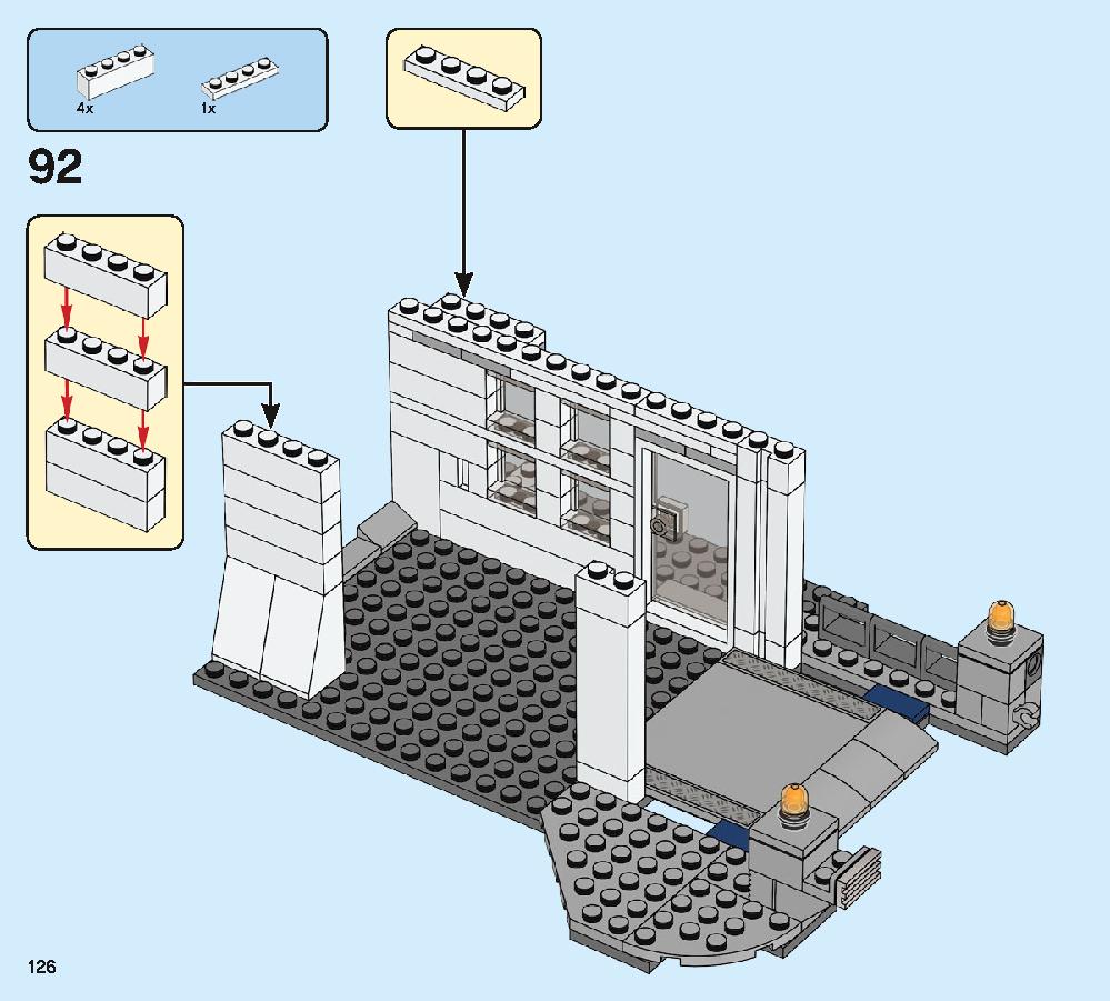 アベンジャーズ・コンパウンドでの戦い 76131 レゴの商品情報 レゴの説明書・組立方法 126 page