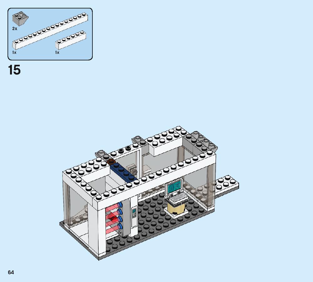 アベンジャーズ・コンパウンドでの戦い 76131 レゴの商品情報 レゴの説明書・組立方法 64 page
