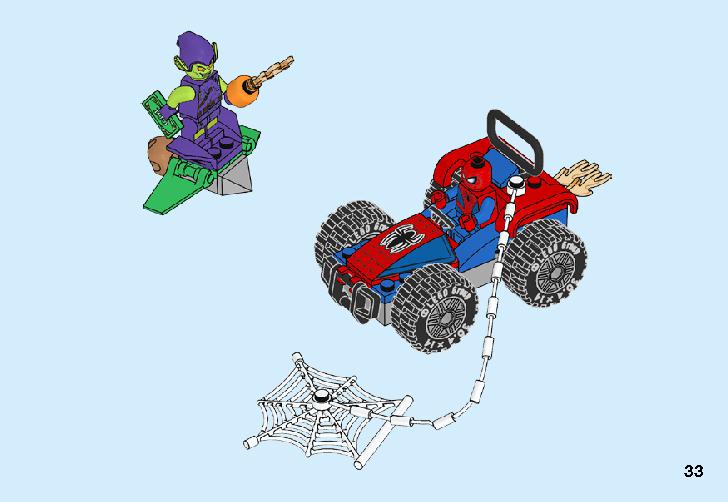 Spider-Man Car Chase 76133 LEGO information LEGO instructions 33 page