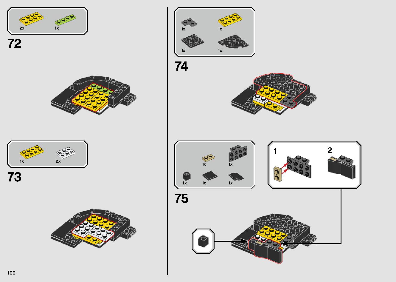 1989 Batmobile 76139 レゴの商品情報 レゴの説明書・組立方法 100 page
