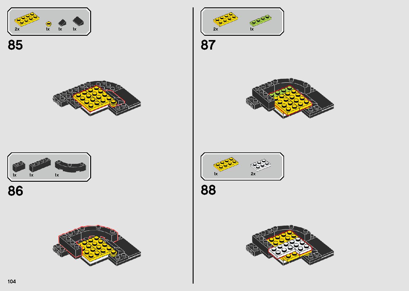 1989 Batmobile 76139 レゴの商品情報 レゴの説明書・組立方法 104 page
