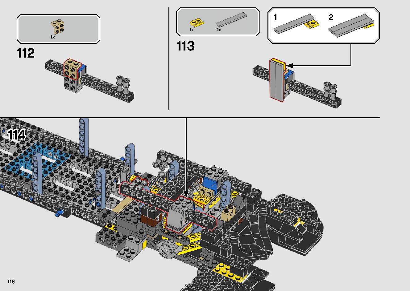 1989 Batmobile 76139 レゴの商品情報 レゴの説明書・組立方法 116 page