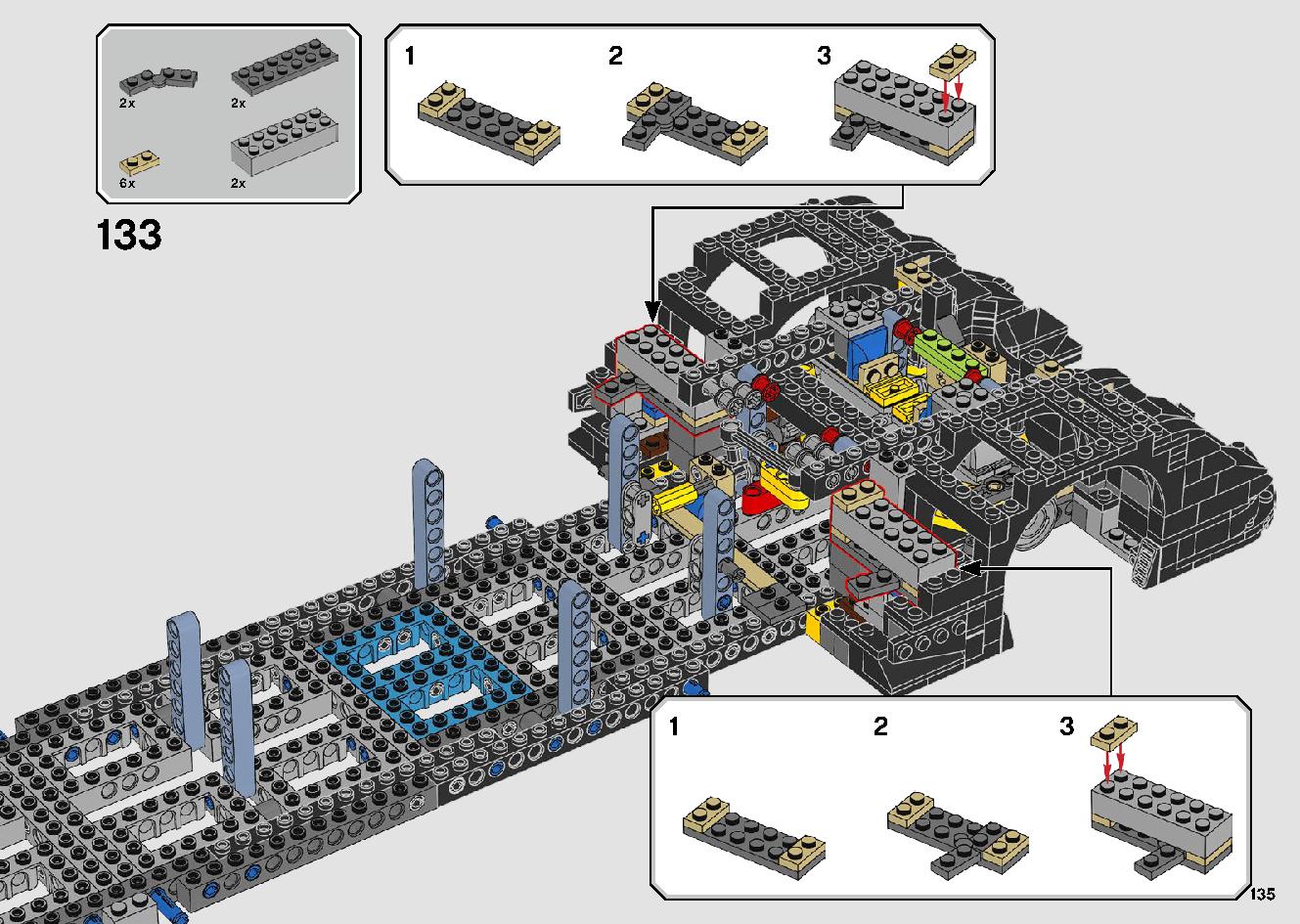 1989 Batmobile 76139 レゴの商品情報 レゴの説明書・組立方法 135 page