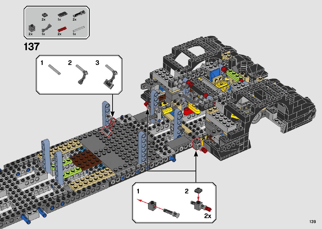 1989 Batmobile 76139 レゴの商品情報 レゴの説明書・組立方法 139 page