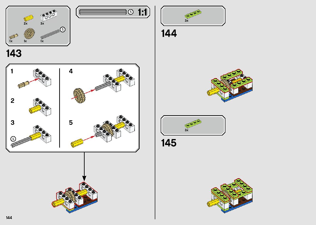 1989 Batmobile 76139 レゴの商品情報 レゴの説明書・組立方法 144 page