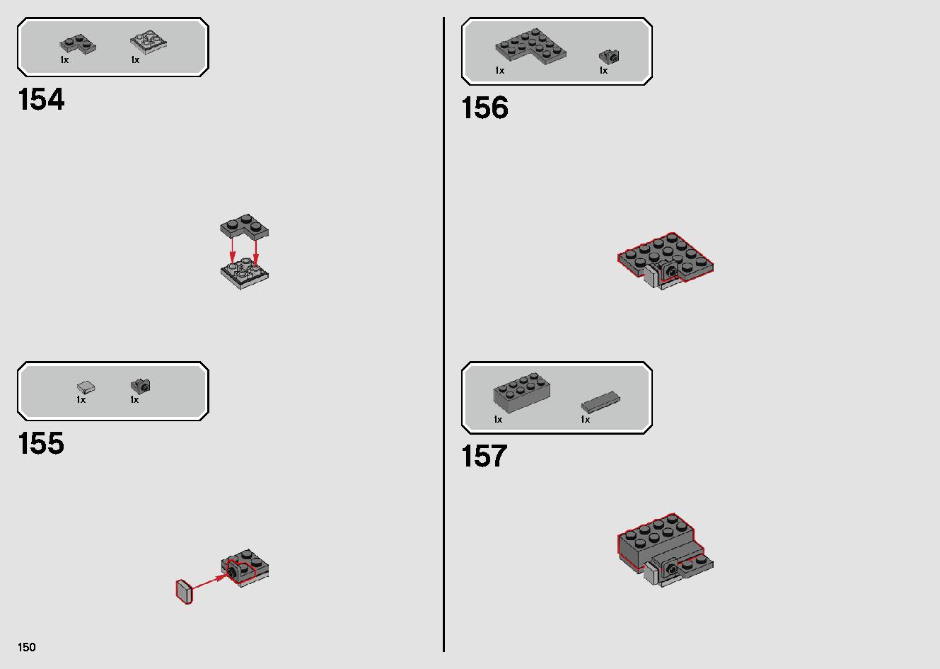 1989 Batmobile 76139 レゴの商品情報 レゴの説明書・組立方法 150 page