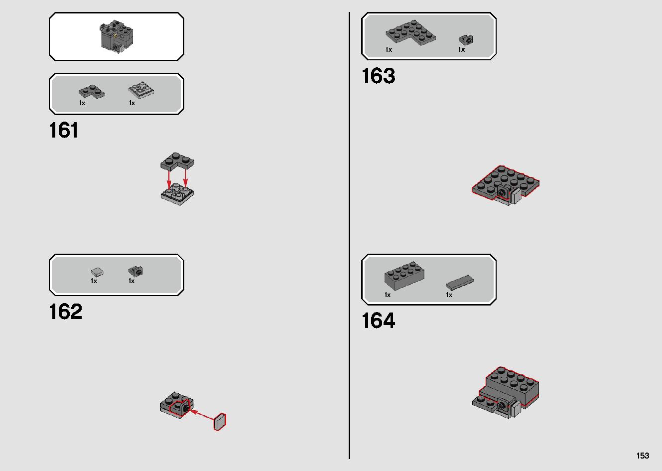 1989 Batmobile 76139 LEGO information LEGO instructions 153 page