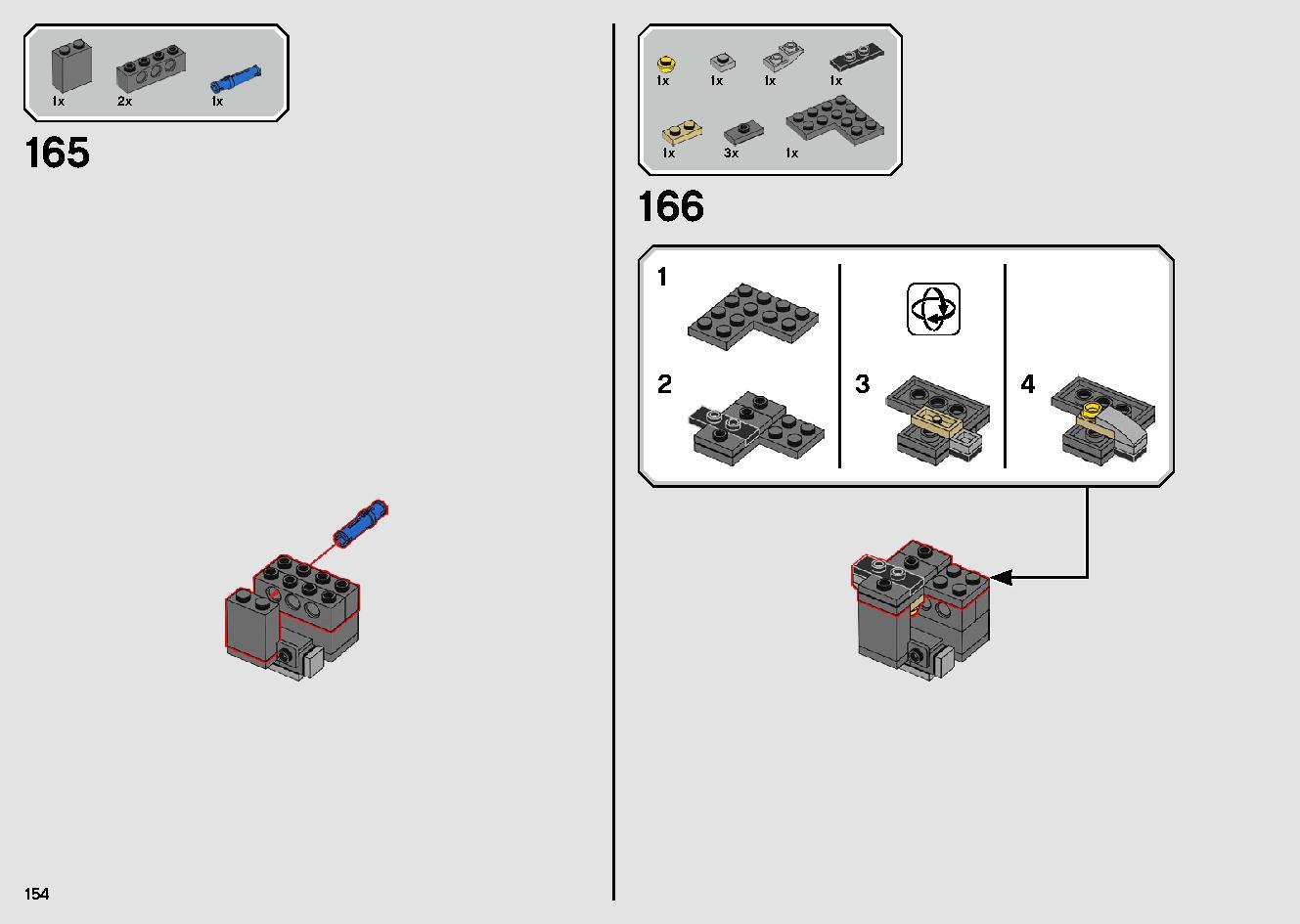 1989 Batmobile 76139 LEGO information LEGO instructions 154 page