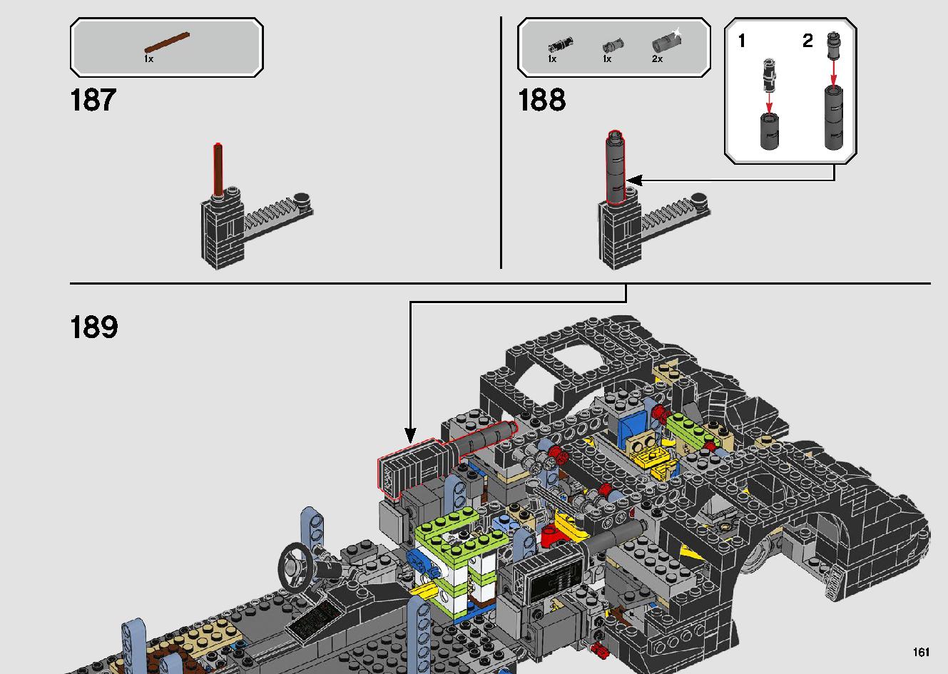 1989 Batmobile 76139 レゴの商品情報 レゴの説明書・組立方法 161 page