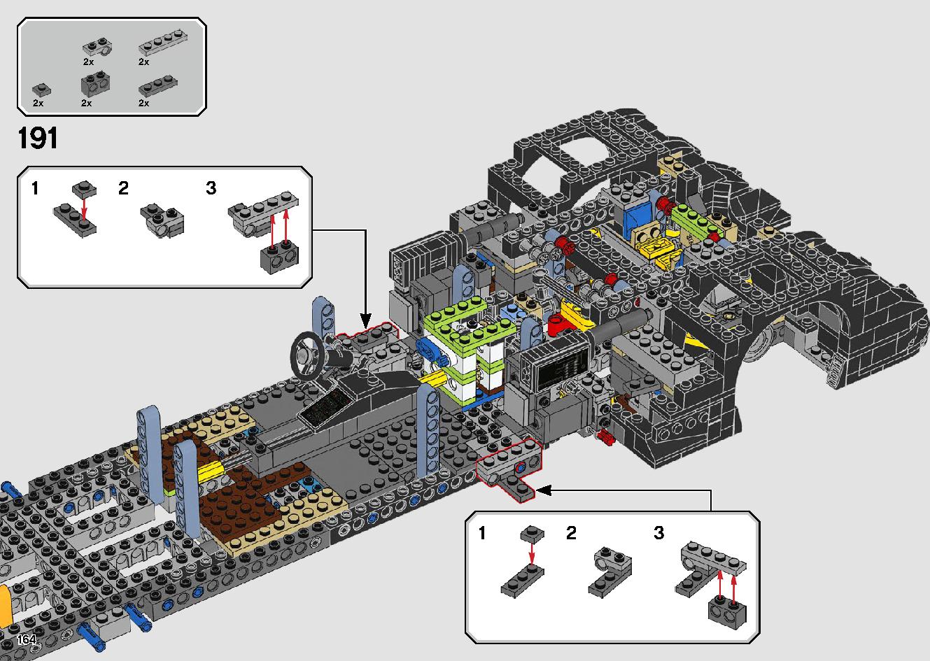 1989 Batmobile 76139 レゴの商品情報 レゴの説明書・組立方法 164 page