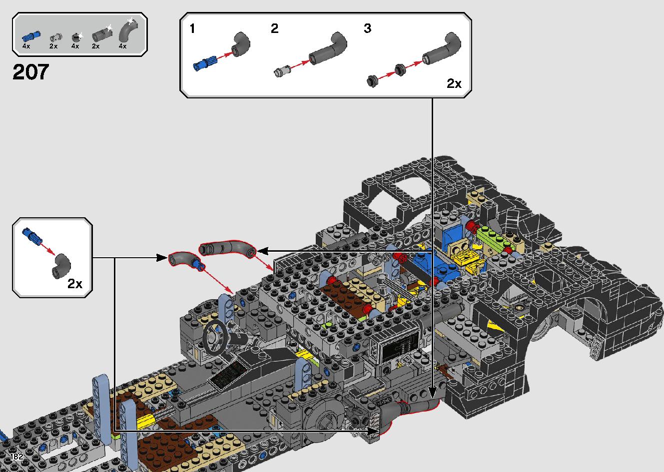 1989 Batmobile 76139 レゴの商品情報 レゴの説明書・組立方法 182 page