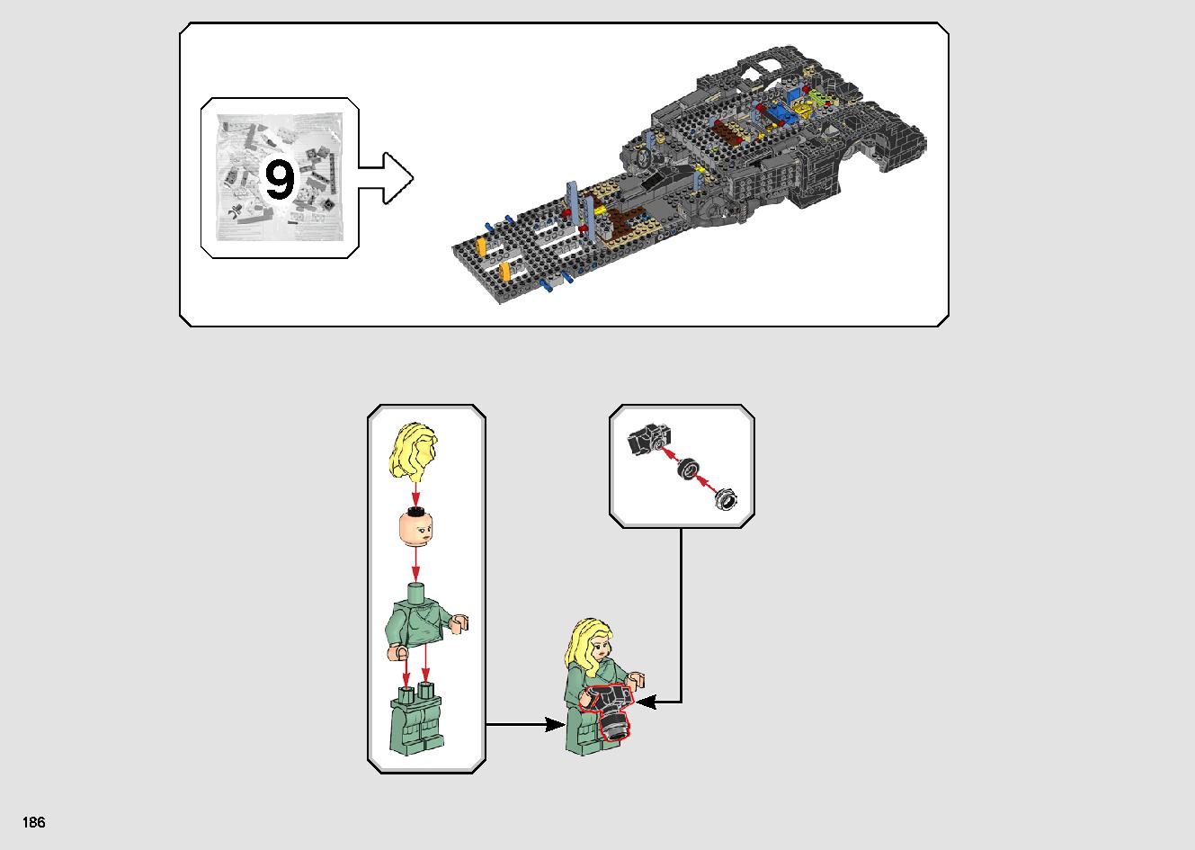 1989 Batmobile 76139 レゴの商品情報 レゴの説明書・組立方法 186 page